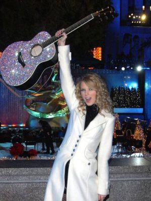 Taylor Swift 75th Rockefeller Center Wool Trench Coat