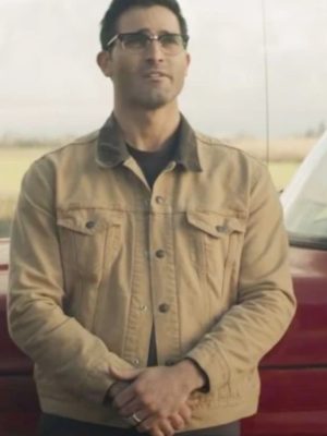 Tyler Hoechlin Superman And Lois 2022 Clark Kent Brown Cotton Jacket