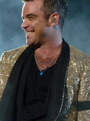 Robbie Williams Take The Crown Tour Sequin Jacket