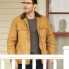 Tyler Hoechlin Superman And Lois 2022 Clark Kent Brown Cotton Jacket