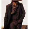 Kevin Costner Horizon An American Saga Brown Wool Coat