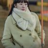Lee Sung-Kyung Shooting Stars 2022 Oh Han-Byul Beige Wool Trench Coat