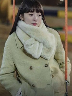 Lee Sung-Kyung Shooting Stars 2022 Oh Han-Byul Beige Wool Trench Coat