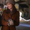 Mackenzie Davis Happiest Season Harper Brown Wool Trench Coat