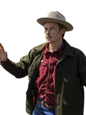 Joe Pickett S02 Michael Dorman Green Wool Jacket