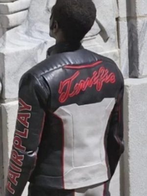 Superman 2025 Mister Terrific Leather Jacket