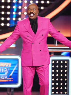 Steve Harvey Pink Blazer