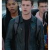 Dylan Minnette 13 Reasons Why Clay Jenson Black Leather Jacket