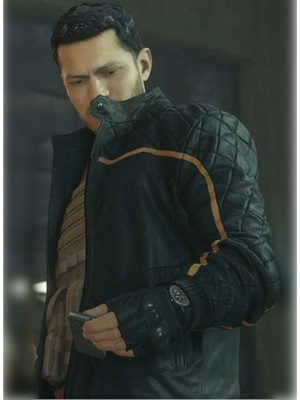 Battlefield Hardline Nicholas Gonzalez Black Leather Jacket
