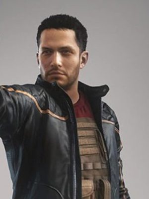 Battlefield Hardline Nicholas Gonzalez Leather Jacket