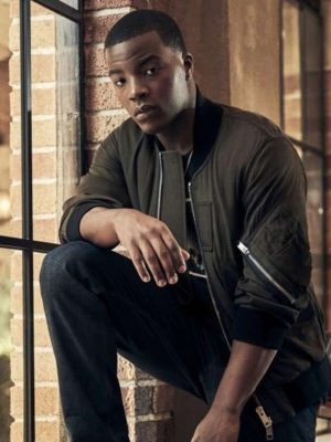 Daniel Ezra All American Spencer James Brown Cotton Bomber Jacket
