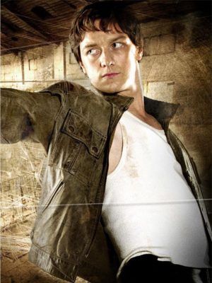 Wesley Gibson Wanted James McAvoy Green Leather Jacket
