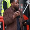 Kevin Hart Brown Suede Jacket