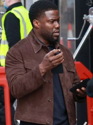 Kevin Hart Brown Suede Jacket