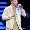 Nick Jonas White Leather Jacket