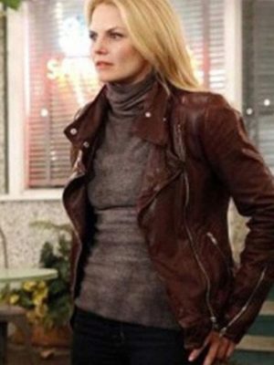 Emma Swan Once Upon A Time S04 Brown Leather Jacket