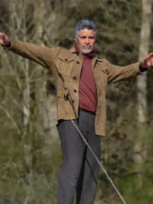 Esai Morales Mission Impossible: Dead Reckoning Gabriel Brown Leather Jacket