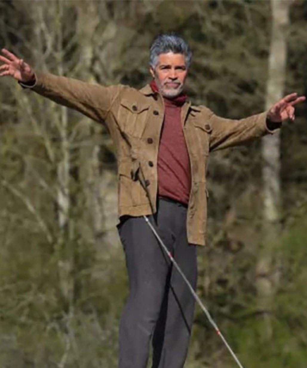 Esai Morales Mission Impossible: Dead Reckoning Gabriel Brown Leather Jacket