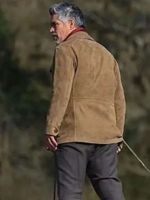 Esai Morales Mission Impossible: Dead Reckoning Gabriel Brown Leather Jacket