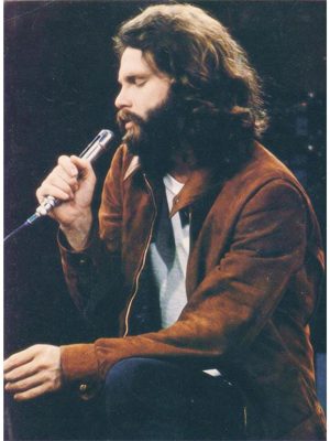 Jim Morrison The Doors 1969 Brown Suede Leather Jacket