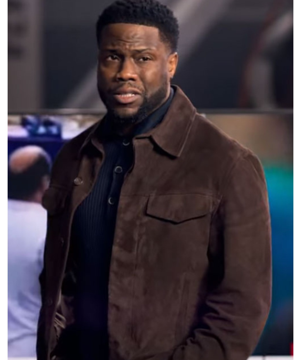Kevin Hart Brown Suede Jacket