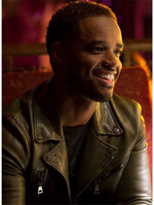 Larenz Tate Girls Trip 2017 Julian Stevens Green Leather Jacket