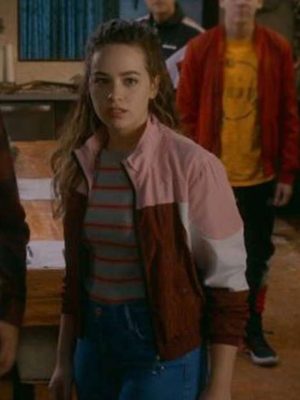Samantha LaRusso Cobra Kai S03 Mary Mouser Bomber Jacket