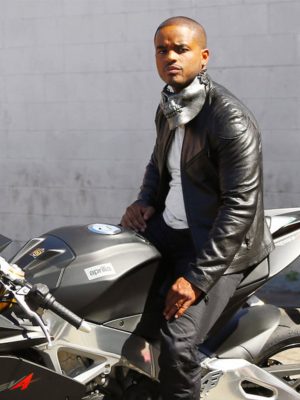 Larenz Tate Deuces Black Leather Jacket