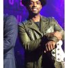 Larenz Tate Girls Trip 2017 Julian Stevens Green Leather Jacket