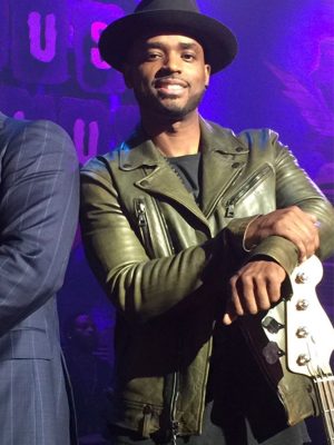 Larenz Tate Girls Trip 2017 Julian Stevens Green Leather Jacket