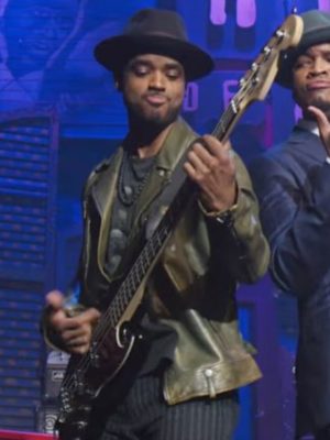 Larenz Tate Girls Trip 2017 Julian Stevens Green Leather Jacket