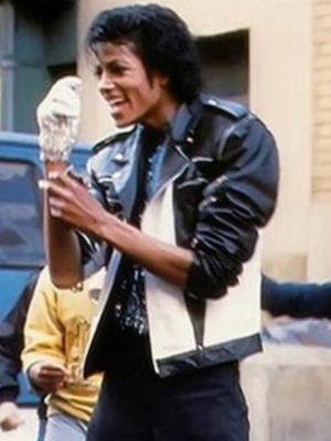 Michael Jackson Pepsi Commercial Black Leather Jacket