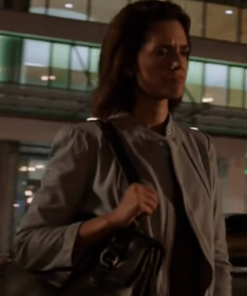 Dr. Natalie Manning Leather Jacket