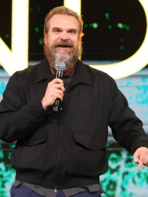 David Harbour Premiere Jacket