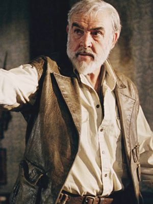 Scean Connery Leather Vest