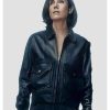 Daniela Vargas Dessen Dark Matter Jennifer Connelly Black Leather Bomber Jacket