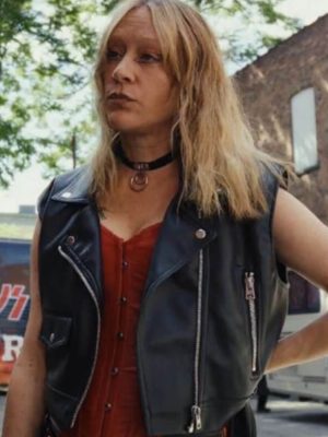 Ruby Ruin Leather Vest