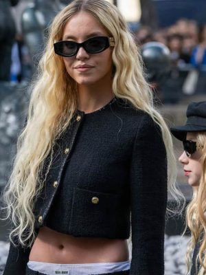 Sydney Sweeney Black Jacket
