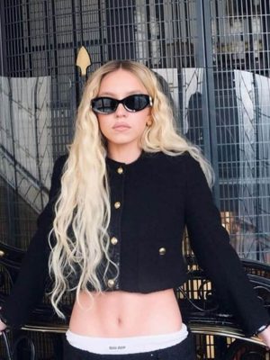 Sydney Sweeney Black Jacket
