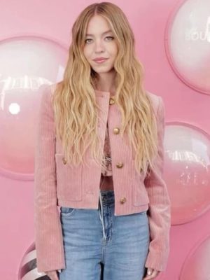 Sydney Sweeney Pink Jacket