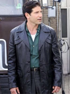 Jon Bernthal The Many Saints Of Newark Leather Coat