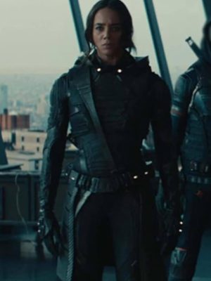 Ava Starr Leather Coat