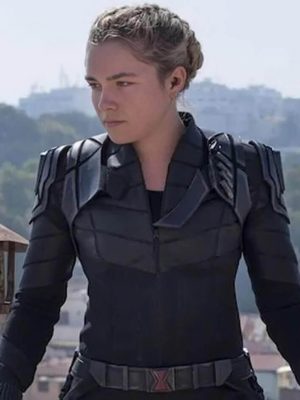 Thunderbolts 2025 Black Widow Black Costume Jacket