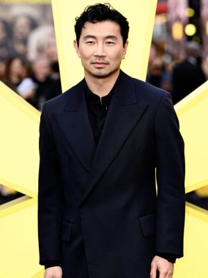 Simu Liu Black Coat