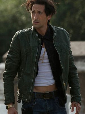 Adrien Brody American Heist Frankie Leather Jacket