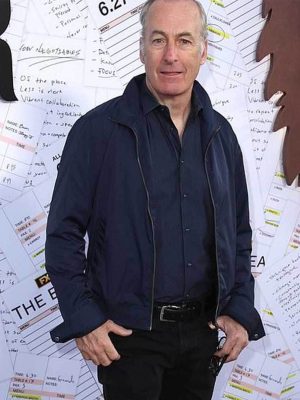 Bob Odenkirk The Bear premiere Navy Blue Jacket