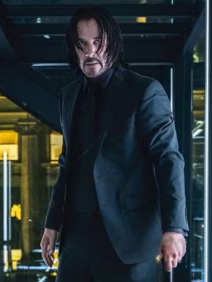 From the World of John Wick: Ballerina 2025 John Black Blazer