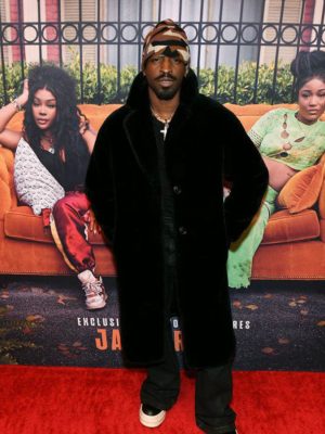 Elijah Kelley One Of Them Days Velvet Long Coat