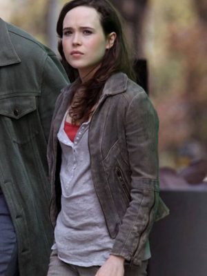 Elliot Page Leather Jacket