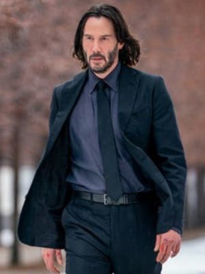 From the World of John Wick: Ballerina 2025 John Wick Black Blazer